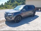 2018 Ford Explorer Xlt Gray vin: 1FM5K8D86JGC91882