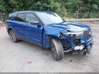 2021 Ford Explorer St Синий vin: 1FM5K8GC3MGA53699
