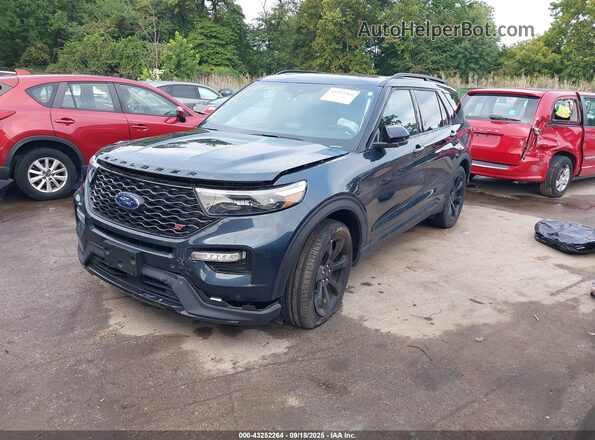 1FM5K8GC6RGA37469 2024 FORD FORD EXPLORER Gray Передня ліва чверть
