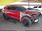 2022 Ford Explorer St Red vin: 1FM5K8GC8NGA12096