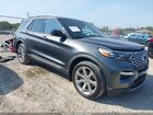 2020 Ford Explorer Platinum Gray vin: 1FM5K8HC8LGB02408