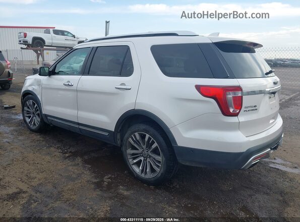 1FM5K8HT3GGC10702 2016 FORD FORD EXPLORER White Rear left