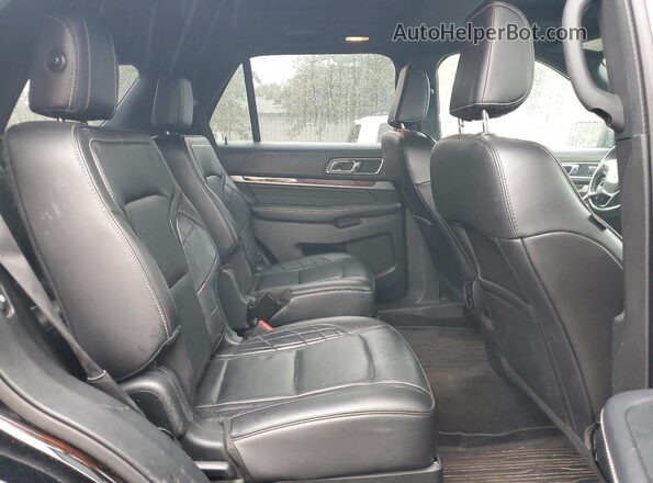 1FM5K8HTXJGA52754 2018 FORD FORD EXPLORER Black Вид задньої частини салону