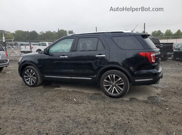 1FM5K8HTXJGA52754 2018 FORD FORD EXPLORER Black Задня ліва чверть