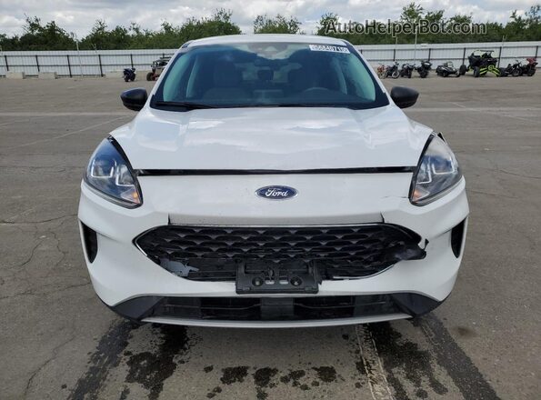 1FMCU0BZ0NUB27016 2022 FORD ESCAPE White Vista frontal