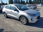 2020 Ford Escape S Silver vin: 1FMCU0F60LUB71188