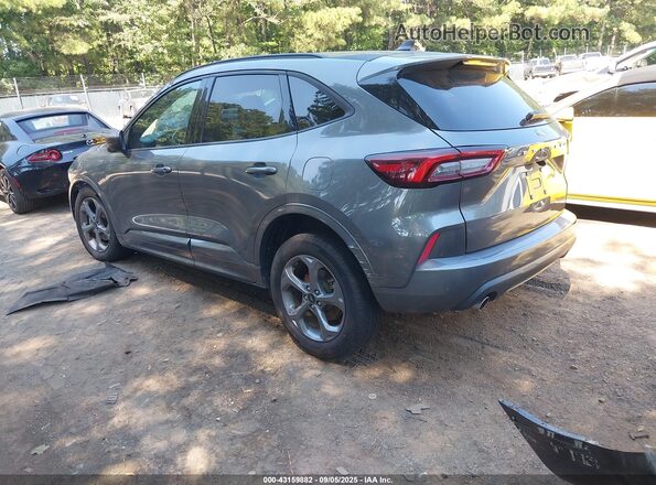 1FMCU0MN0PUA42173 2023 FORD ESCAPE Gray Trasero izquierdo