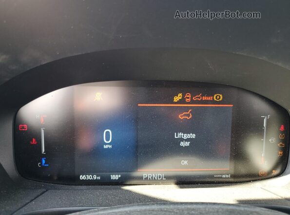 1FMCU9MN6SUB18251 2025 FORD ESCAPE Серый Вид щитка приборов