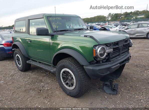 1FMDE6AH5SLA67958 2025 FORD BRONCO Зеленый Передняя правая четверть
