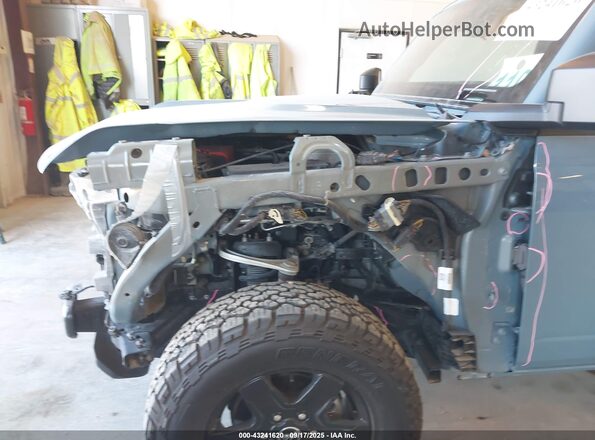 1FMEE5DH5PLC09081 2023 FORD BRONCO Синий Вид спереди