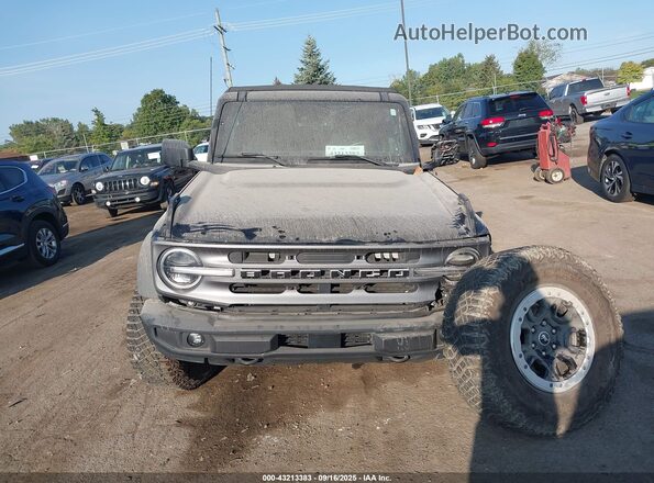 1FMEE5DP9PLB53489 2023 FORD BRONCO Gray Widok zestawu wskaźników