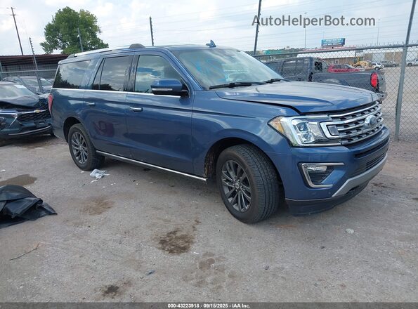 1FMJK2AT4LEA38613 2020 FORD EXPEDITION Blue Delantero derecho