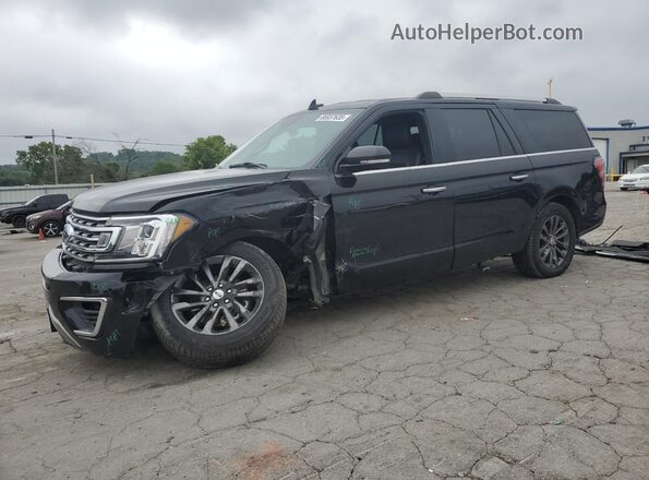 1FMJK2AT6MEA18056 2021 FORD EXPEDITION Black Առջևի ձախ երեք քառորդ տեսարան
