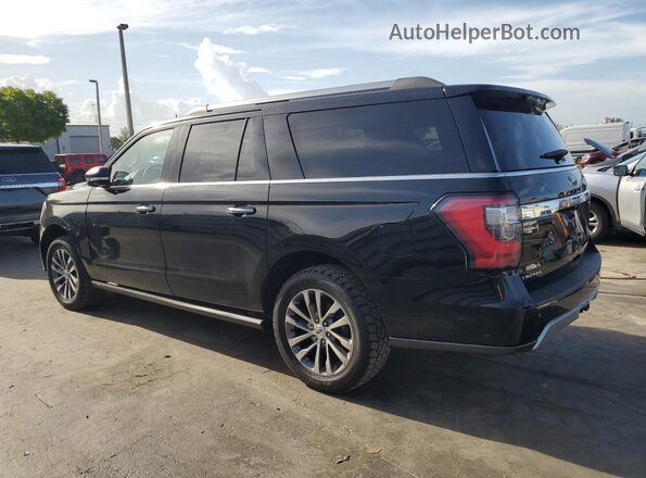 1FMJK2AT7JEA05036 2018 FORD EXPEDITION Черный Задняя левая четверть