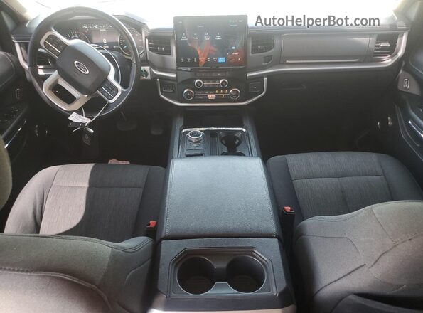 1FMJU1HTXNEA64937 2022 FORD EXPEDITION Charcoal Dashboard view