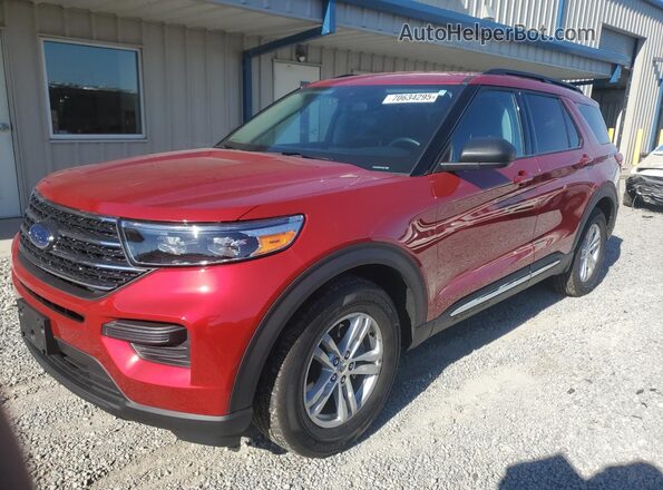 1FMSK7DH0RGA79360 2024 FORD FORD EXPLORER Red Przód lewy
