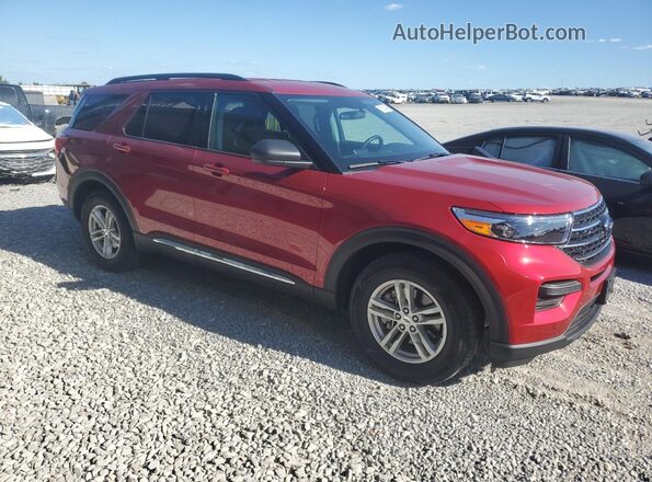 1FMSK7DH0RGA79360 2024 FORD FORD EXPLORER Red Przód prawy