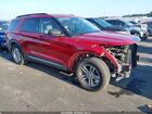 2020 Ford Explorer Xlt Red vin: 1FMSK7DH1LGA47637