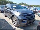 2020 Ford Explorer Xlt Gray vin: 1FMSK7DH1LGB25978