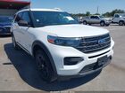 2020 Ford Explorer Xlt White vin: 1FMSK7DH1LGC02526