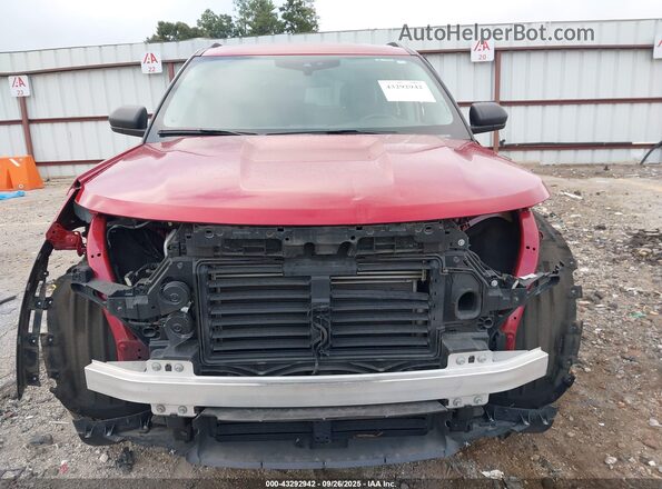 1FMSK7DH3RGA89347 2024 FORD FORD EXPLORER Red Rear interior view