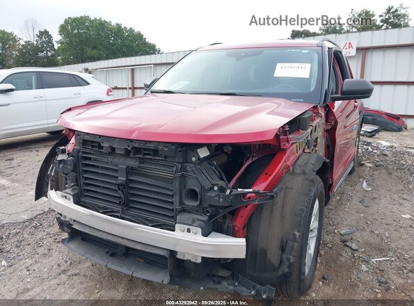 1FMSK7DH3RGA89347 2024 FORD FORD EXPLORER Red Front view