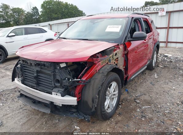 1FMSK7DH3RGA89347 2024 FORD FORD EXPLORER Red Front left