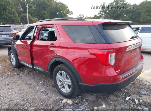 1FMSK7DH3RGA89347 2024 FORD FORD EXPLORER Red Rear left