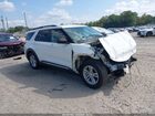 2020 Ford Explorer Xlt White vin: 1FMSK7DH9LGA67280
