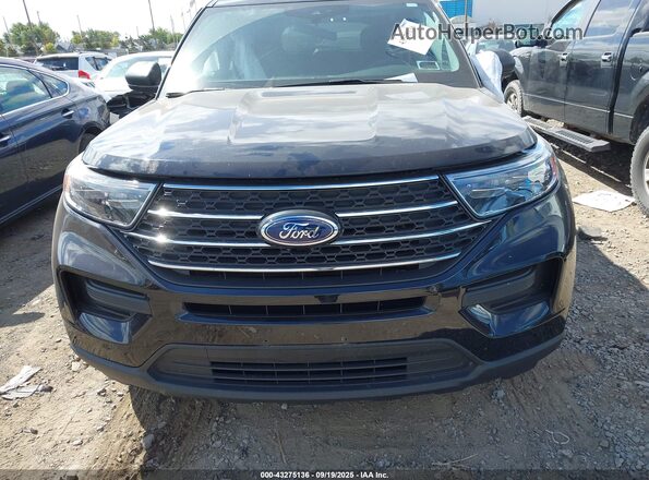 1FMSK8DH3NGC51588 2022 FORD FORD EXPLORER Black წინა პანელის ხედი