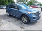 2020 Ford Explorer Xlt Light Blue vin: 1FMSK8DH4LGC06396