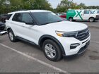 2020 Ford Explorer Xlt White vin: 1FMSK8DHXLGA57184