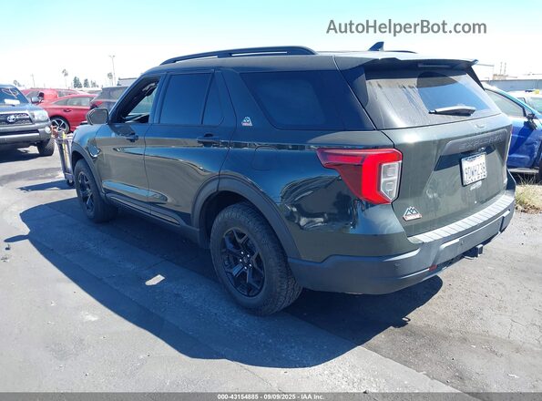 1FMSK8JH8NGC09518 2022 FORD FORD EXPLORER Green Tył lewy