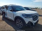 2025 Ford Explorer Platinum White vin: 1FMWK8HC4SGC15890