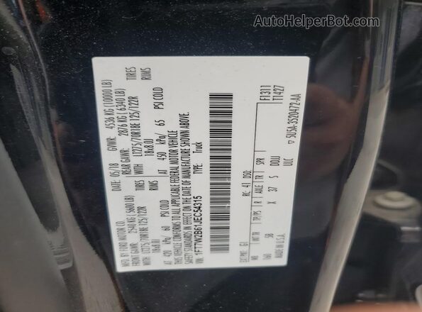 1FT7W2B61JEC54315 2018 FORD F250 Черный Вид подкапотного пространства