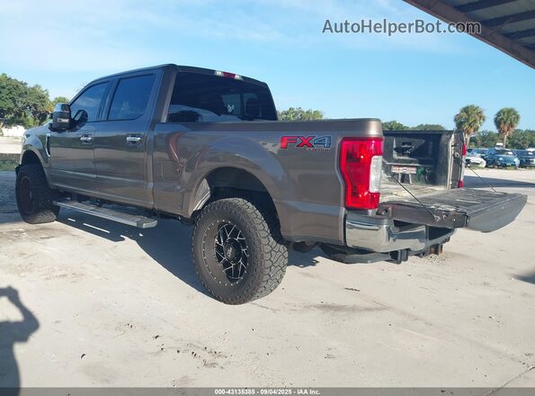 1FT7W2B6XJEC87295 2018 FORD F250 Brown Trasero izquierdo