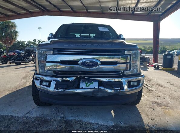 1FT7W2B6XJEC87295 2018 FORD F250 Brown Vista del cuadro de instrumentos