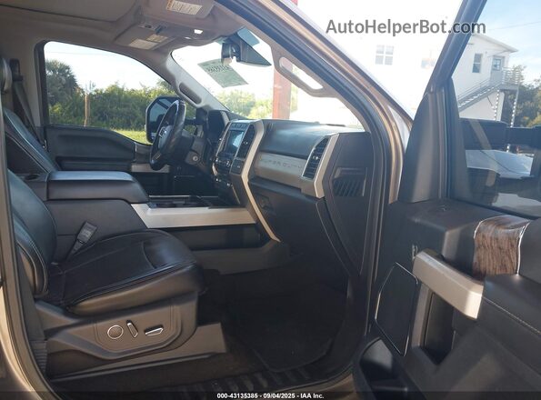 1FT7W2B6XJEC87295 2018 FORD F250 Brown Vista interior delantera