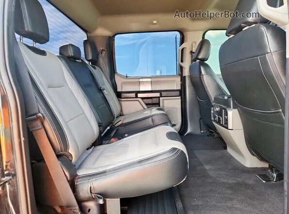1FT7W2BN0MED89751 2021 FORD F250 Black Vista de los asientos traseros