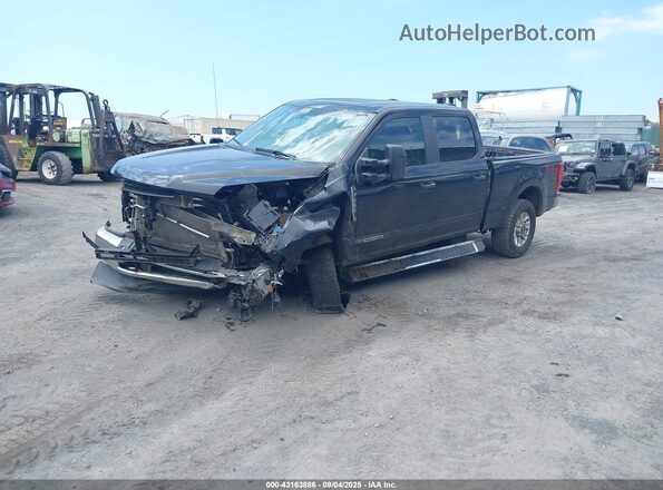 1FT7W2BT1MEC19901 2021 FORD F-250 Черный Передняя левая четверть