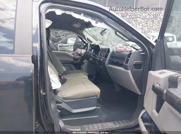 1FT7W2BT1MEC19901 2021 FORD F-250 Черный Вид салона спереди