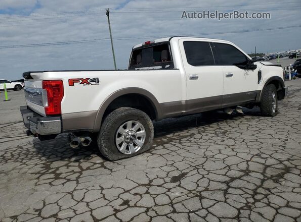 1FT7W2BT4JEB94200 2018 FORD F250 White Trasero derecho
