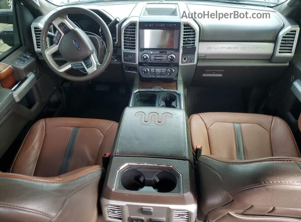 1FT7W2BT4JEB94200 2018 FORD F250 White Vista del salpicadero