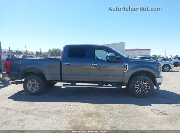 1FT7W2BT7HEE26511 2017 FORD F-250 Серый Вид задней части салона