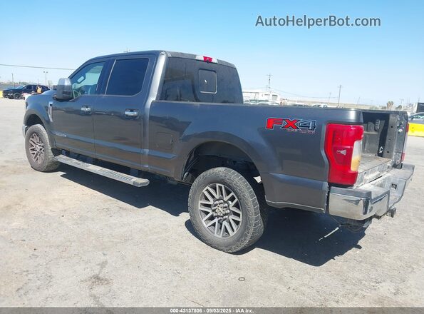 1FT7W2BT7HEE26511 2017 FORD F-250 Серый Задняя левая четверть