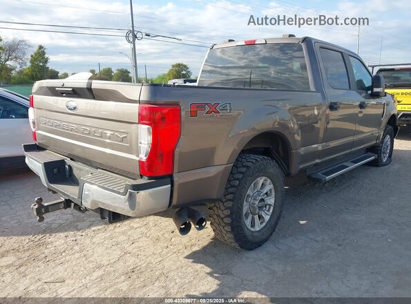1FT7W2BT9LEE05443 2020 FORD F-250 Коричневый Задняя правая четверть