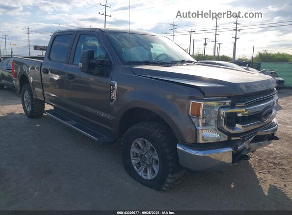 1FT7W2BT9LEE05443 2020 FORD F-250 Коричневый Передняя правая четверть