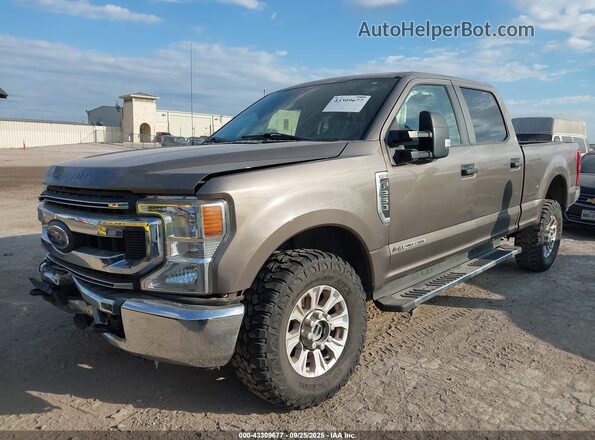 1FT7W2BT9LEE05443 2020 FORD F-250 Коричневый Передняя левая четверть
