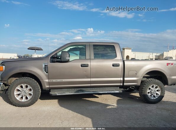 1FT7W2BT9LEE05443 2020 FORD F-250 Коричневый Панорамный вид салона 360°