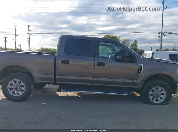 1FT7W2BT9LEE05443 2020 FORD F-250 Коричневый Вид задней части салона